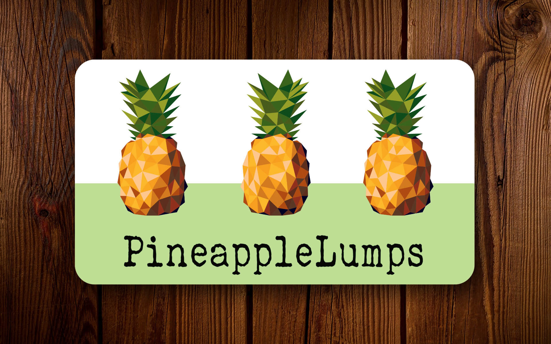 PineappleLumps Business Cards