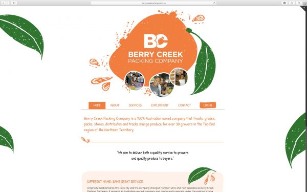 Berry Creek Packing Website